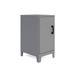 Hirsh Industries Space Solutions Storage Locker Cabinet, Welded Metal, Fully Assembled, Vented Door, 3 inch Riser Legs Metal in Gray/Brown | Wayfair
