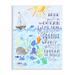 Stupell Industries Sailing Lover Nautical Quote Saying Sea Life Underwater by Erica Billups - Painting in Brown | 19 H x 13 W x 0.5 D in | Wayfair