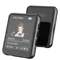 Ruizu-Lecteur MP3 Bluetooth en métal avec haut-parleur intégré 8 Go radio FM e-book enregistreur