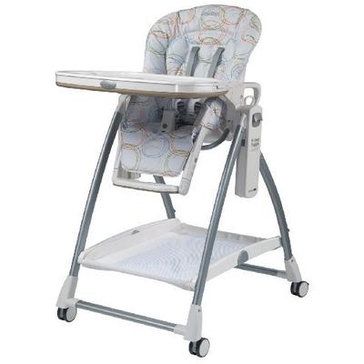 Peg Perego 2010 Prima Pappa Newborn High Chair - Circles Multi Colors