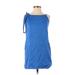 Old Navy Casual Dress - Shift: Blue Solid Dresses - Women's Size X-Small