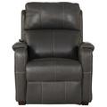 Latitude Run® Reliever Top Grain Italian Match Zero Gravity Power Recliner w/ Adjustable Headrest & Lumbar | 44.5 H x 35.5 W x 42 D in | Wayfair