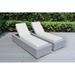 Latitude Run® Billyjo Outdoor Wicker Chaise Lounge - No Assembly Wicker/Rattan in Gray | 33 H x 29 W x 83 D in | Wayfair