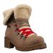 Lugz Adore Fur - Womens 6.5 Tan Boot Medium