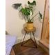 RUSTIC PRISM TABLE - Rustic side table - plant stand - foot stool - made using recycled wood - various colours and sizes available