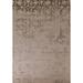 Distressed Look Abstract Wool Area Rug Hand-knotted Living Room Carpet - 8'0" x 9'10"