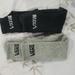 Vans Accessories | 2 Pair Of Vans Socks | Color: Black/Silver | Size: One Size Fit 10 To 12 Shoes Size