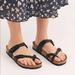 Free People Shoes | Free People Mayari Birkenstock Sandals | Color: Black | Size: 9