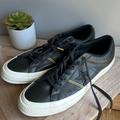 Converse Shoes | Converse One Star Sneakers Size 12 Great Condition | Color: Black/Gold | Size: 12
