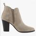 Michael Kors Shoes | Michael Kors Tan Suede Heeled Ankle Boots | Color: Black/Tan | Size: 9.5