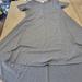 Lularoe Dresses | Lularoe Gray Carly Dress | Color: Gray | Size: S