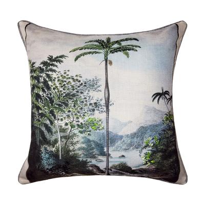 New York Botanical Garden® Tropical Paradise Pillow Dec Pillow by NYBG in Light Blue