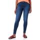 7 For All Mankind Damen Hw Skinny Slim Illusion Eco Empower Jeans, Dark Blue, 24W 30L EU