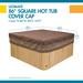 Duck Covers Ultimate Square Hot Tub Cover Cap 94in W