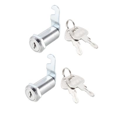 Cam Locks 35mm Cylinder Length for Max 30mm Panel Keyed Different 2Pcs - 35mm Keyed Different,2 Pack