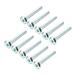 M6x50mm Hex Socket Head Screws Furniture Bolts Zinc Plated 10pcs - M6x50mm,10pcs