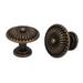 Drawer Closet Round Shape Pull Handle Knobs Bronze Tone 24x18mm 20pcs - Bronze Tone - 24mmx18mm,20pcs