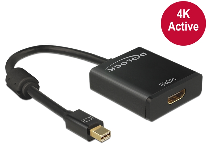 Delock Adapterkabel mini DisplayPort 1.2 > HDMI 4K Image