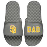 Men's ISlide Gray San Diego Padres Dad Slide Sandals