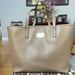 Michael Kors Bags | Large Michael Kors Tote Bag Used Once New Conditions, No Stain, No Rips | Color: Gold/Tan | Size: Large Tote Bag