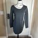 Athleta Dresses | Athleta Illusion Long Sleeve Bodycon Dress Charcoal Grey | Color: Gray | Size: S