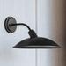 Otis 10 3/4" High Textured Black Marine Grade Outdoor Wall Light