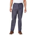 Men's Big & Tall Liberty Blues™ Lightweight Comfort Denim Carpenter Jeans by Liberty Blues in Rigid Wash (Size 70 38)