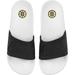 Women's FOCO Boston Bruins Script Wordmark Slide Sandals