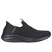 Skechers Women's Slip-ins: Ultra Flex 3.0 - Cozy Streak Sneaker | Size 8.5 Wide | Black | Textile/Synthetic | Vegan | Machine Washable