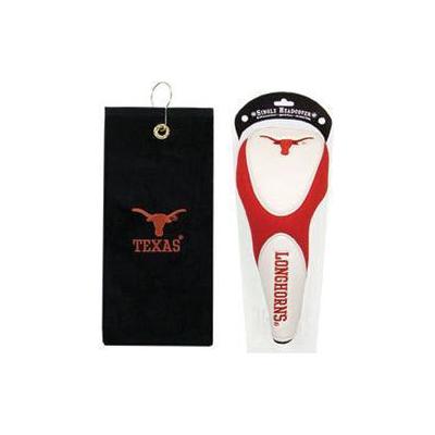 Team Golf Single Zippered Headcover and Towel Gift Pack