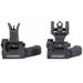Troy Top Mounted Deployable Front and Rear Sight Black SSIG-45S-MDBT-00