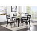 Red Barrel Studio® Farid Dining Set Wood in Black | 30 H in | Wayfair AA29A5A5B9CE44D89A35965B22E2E850