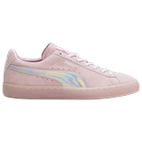 PUMA Girls PUMA Suede LOL Kitty - Girls' Preschool Basketball Shoes Pink/Pink Size 01.5