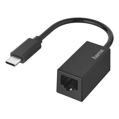 Netzwerk-Adapter USB-C auf LAN, Hama