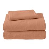 Linery & Co. Ultra Soft Cotton Blend Heathered Jersey Knit Sheet Set