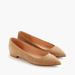 J. Crew Shoes | New Jcrew Pointed-Toe Flats In Suede Ashen Brown | Color: Tan | Size: 6