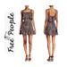 Free People Dresses | Beautiful Free People Little Summer Dress, Top, Swim Cover Up , Sz 12 | Color: Brown/White | Size: 12