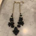 Kate Spade Jewelry | Black And Gold Kate Spade Necklace | Color: Black/Gold | Size: Os