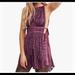 Free People Dresses | Nwt Purple & Black Mini Dress | Color: Black/Purple | Size: S