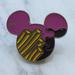 Disney Jewelry | Churros Mickey Mouse Icon Disney Pin | Color: Purple/Yellow | Size: Os