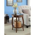 Accent Table Living by Acme in Walnut