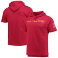 Men's Mitchell & Ness Red Tampa Bay Buccaneers Game Day Hoodie T-Shirt