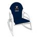 Children's Navy Virginia Cavaliers Personalized Rocking Chair