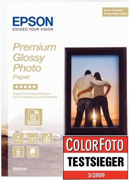 EPSON Fotopapier Premium Glossy Photo, 13 x 18 cm, 255 g/qm Image