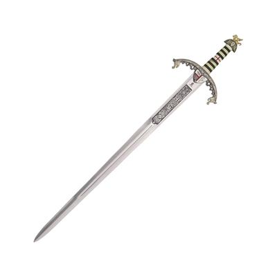 Gladius Richard The Lionheart Sword 43" overall Black leather and gold cord wrapped handle 248