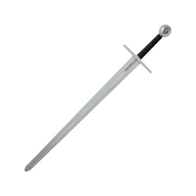 Gladius Hattin Sword 28.5" unsharpened carbon steel blade Satin finish metal alloy handle 3514