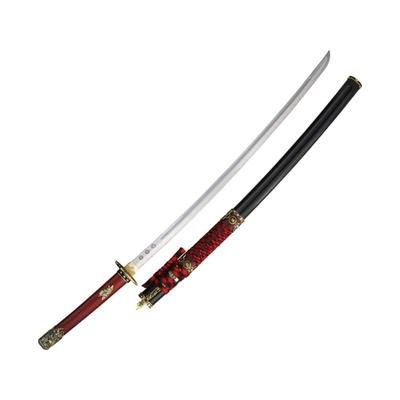 Gladius Shimazu Katana 29" carbon steel blade Brown wood handle 124