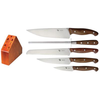 Diafire Gourmet Classic Set 6 Knife Walnut handle DF9103PZ002