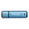 Kingston IronKey Vault Privacy 50 FIPS 197 Certified & XTS-AES 256-bit Encrypted USB Drive for Data Protection - IKVP50/32GB