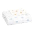 aden + anais Dream Baby Blanket - Pack of 1 | Large Breathable 100% Cotton Muslin Bedding | Cot Blankets For Newborns & Infant Boys & Girls | Baby Shower or Gift | Animal Kingdom